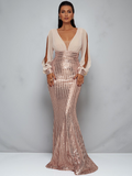 Mermaid Découpe Robe de bal