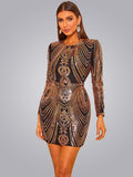 Retro Mini Homecoming Dress